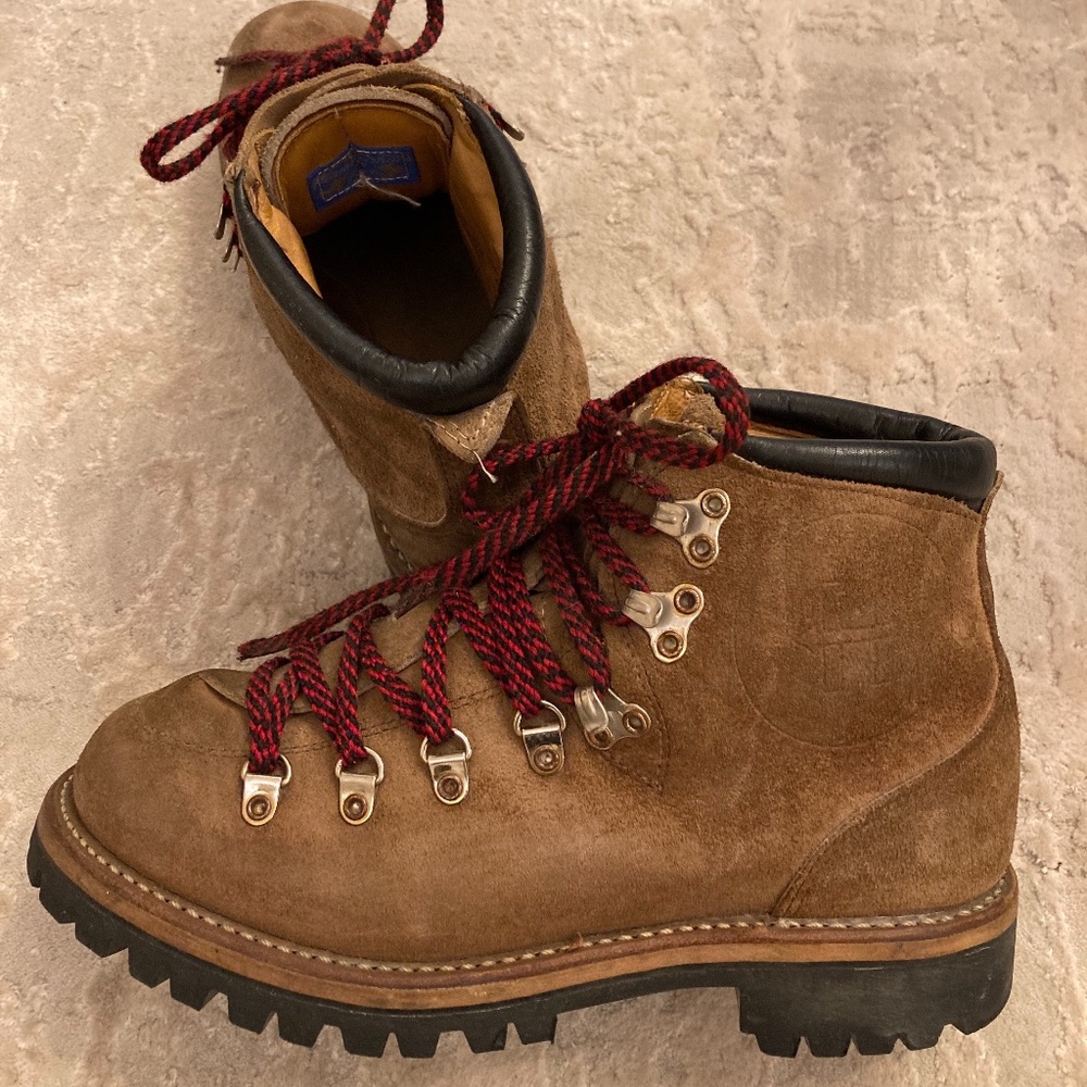 Vintage 70s Herman Lumberjack Hiking Boots